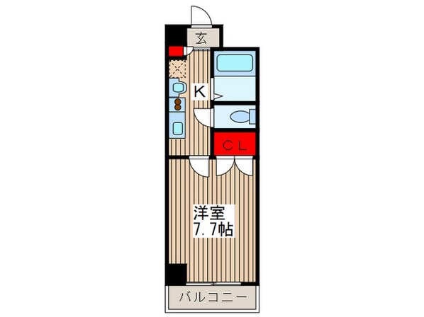 新坂ラテストの物件間取画像